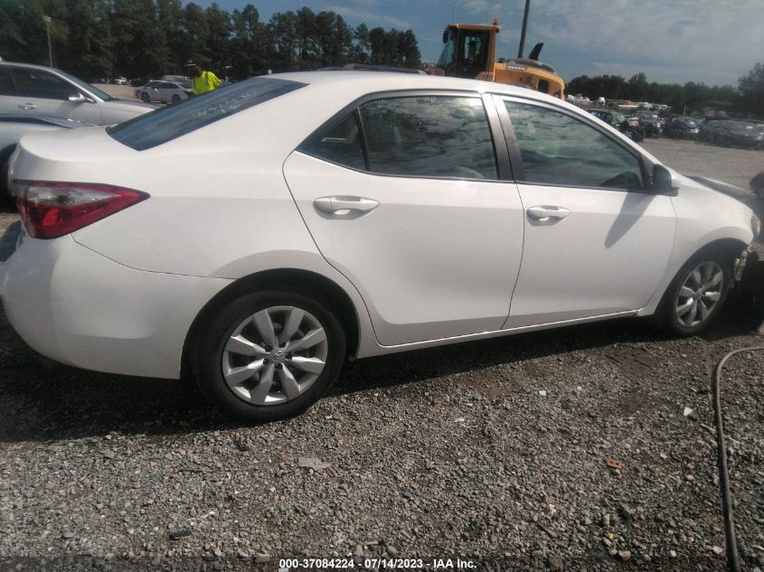 2014 TOYOTA COROLLA L/LE/S/S PLUS/LE PLUS - 2T1BURHE2EC100051