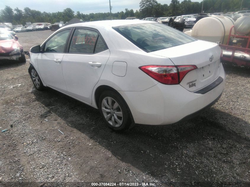 2014 TOYOTA COROLLA L/LE/S/S PLUS/LE PLUS - 2T1BURHE2EC100051