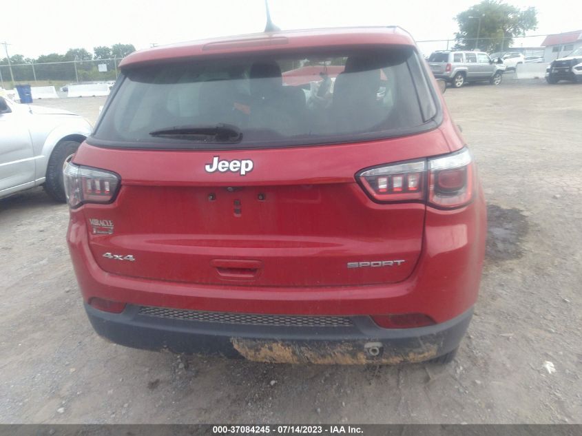 2019 JEEP COMPASS SPORT - 3C4NJDAB5KT787544