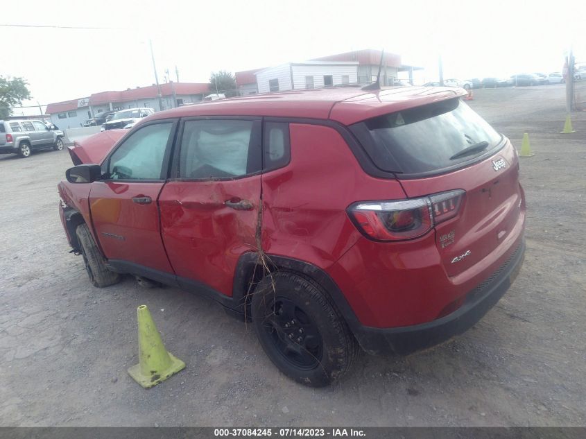 2019 JEEP COMPASS SPORT - 3C4NJDAB5KT787544