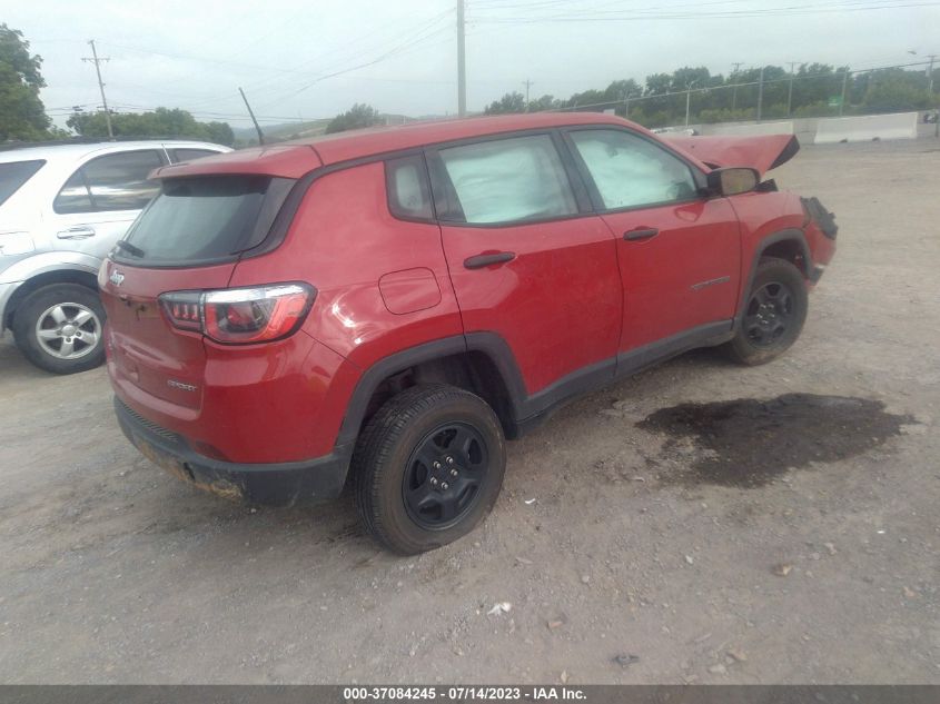 2019 JEEP COMPASS SPORT - 3C4NJDAB5KT787544