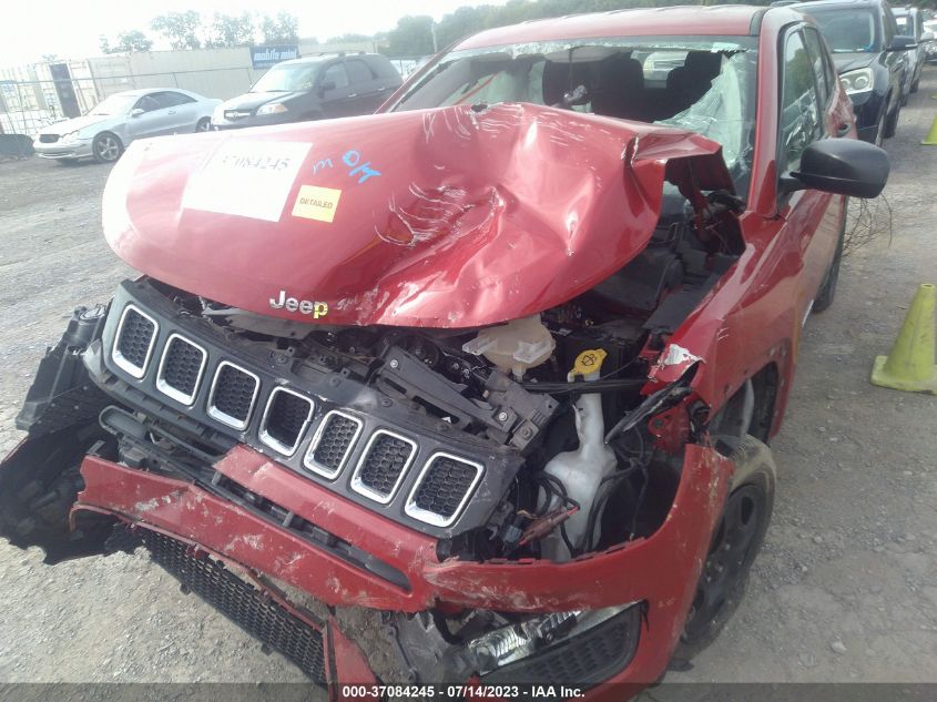 2019 JEEP COMPASS SPORT - 3C4NJDAB5KT787544