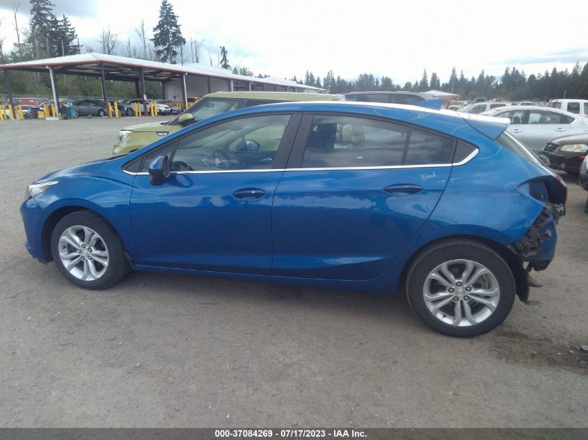 2019 CHEVROLET CRUZE DIESEL - 3G1BH6SE8KS560172