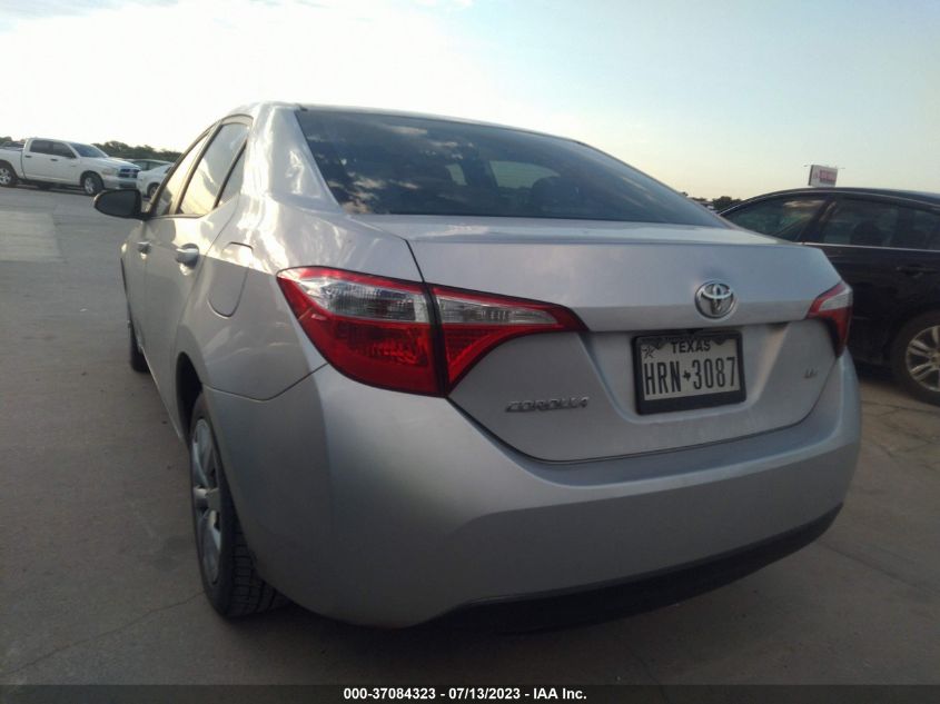2016 TOYOTA COROLLA L/LE/S/S PLUS/LE PLUS - 5YFBURHE6GP540633