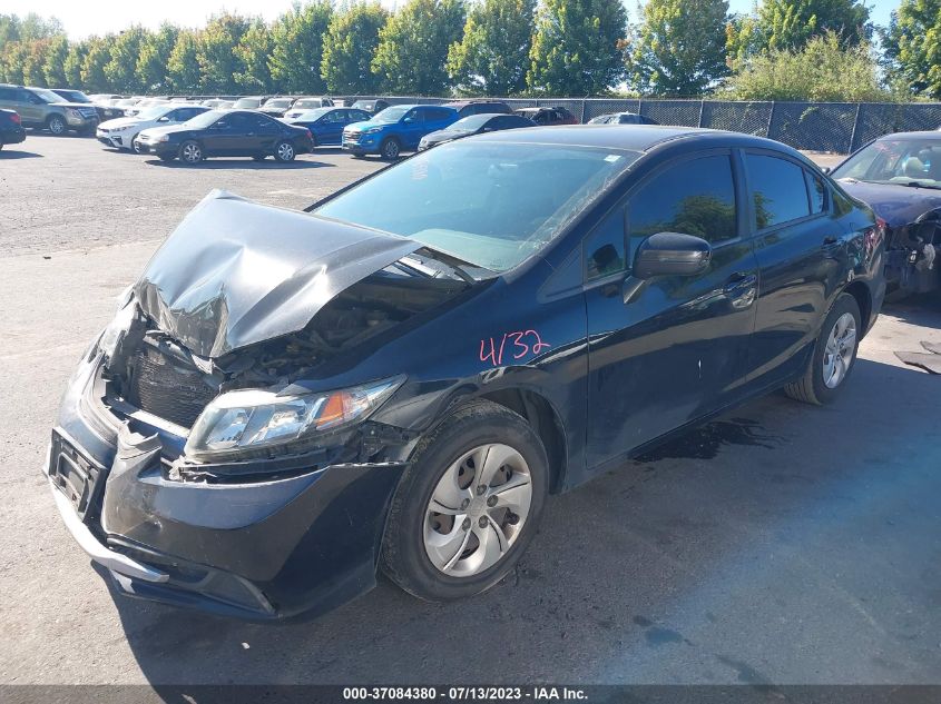 2014 HONDA CIVIC SEDAN LX - 19XFB2F5XEE211126