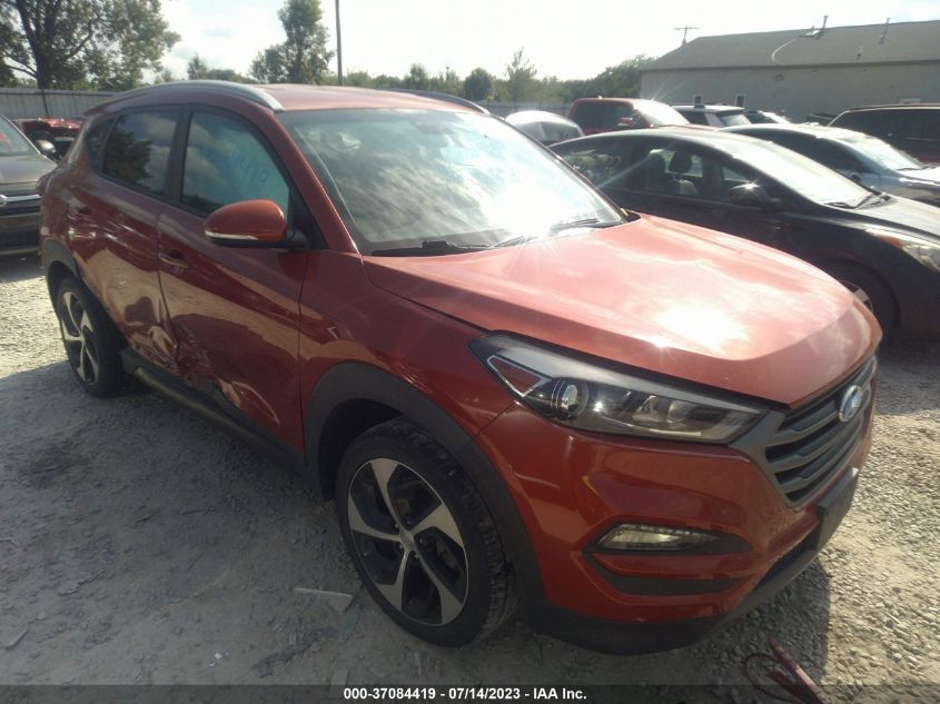 2016 HYUNDAI TUCSON LIMITED/SPORT AND ECO/SE - KM8J3CA27GU094616