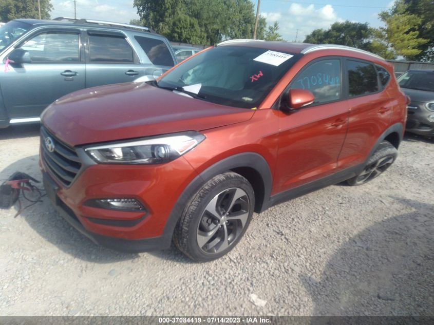 2016 HYUNDAI TUCSON LIMITED/SPORT AND ECO/SE - KM8J3CA27GU094616