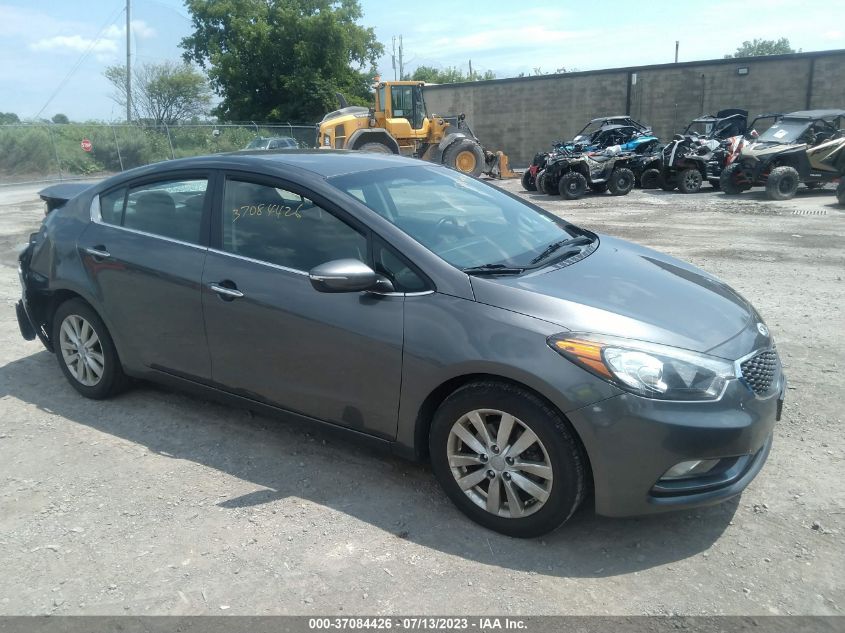 2014 KIA FORTE EX - KNAFX4A82E5106216
