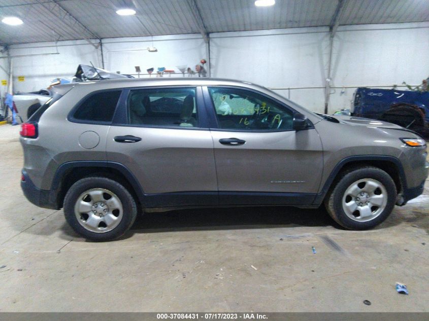 2016 JEEP CHEROKEE SPORT - 1C4PJMAB0GW366504
