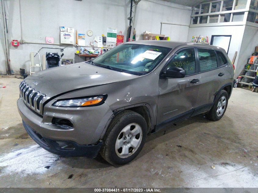 2016 JEEP CHEROKEE SPORT - 1C4PJMAB0GW366504