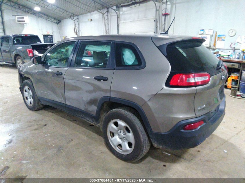 2016 JEEP CHEROKEE SPORT - 1C4PJMAB0GW366504
