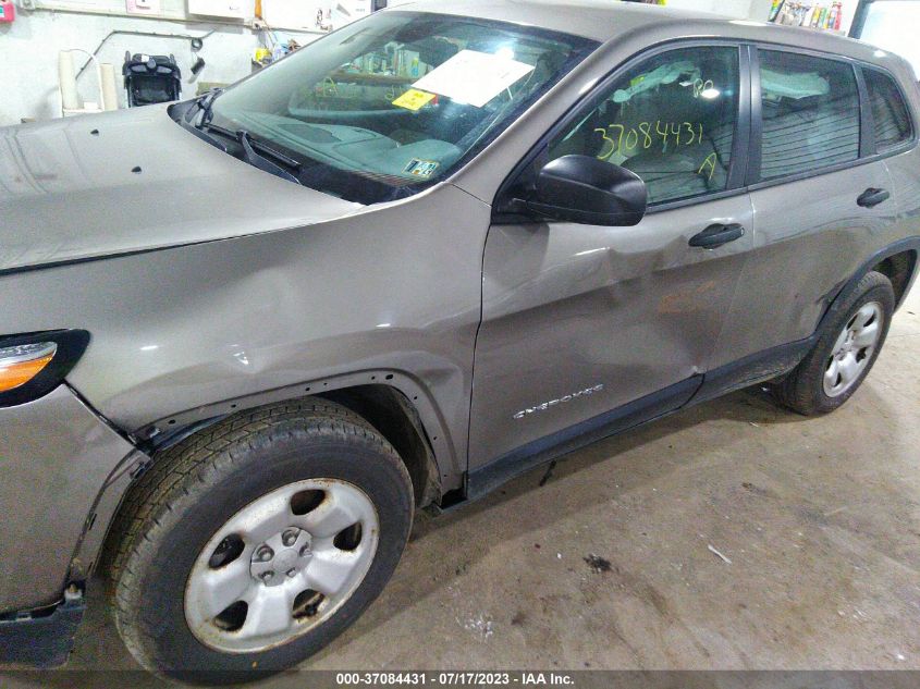 2016 JEEP CHEROKEE SPORT - 1C4PJMAB0GW366504