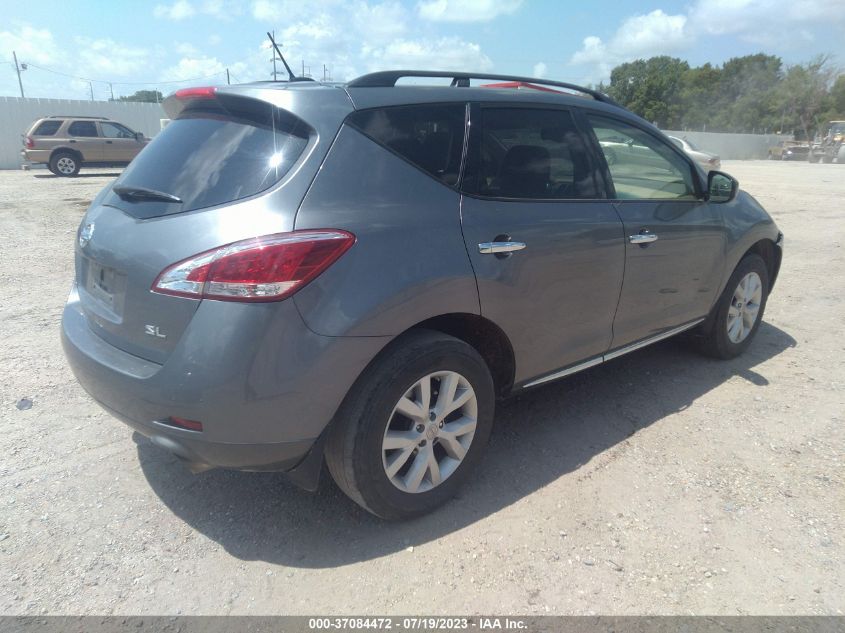 2013 NISSAN MURANO SL - JN8AZ1MU9DW205398