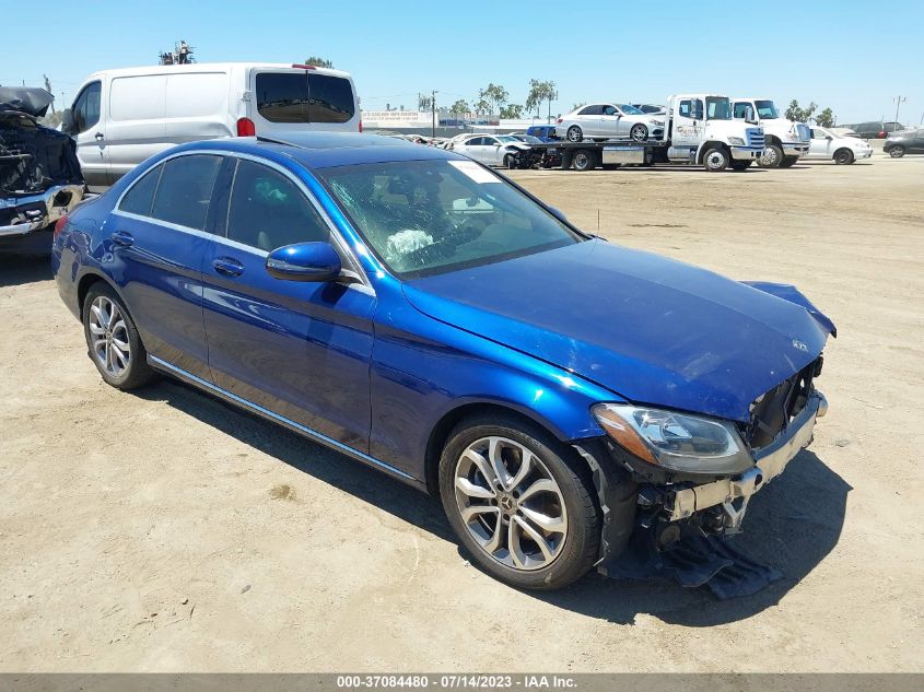 55SWF4JBXJU237869 2018 MERCEDES-BENZ C-CLASS - Image 1