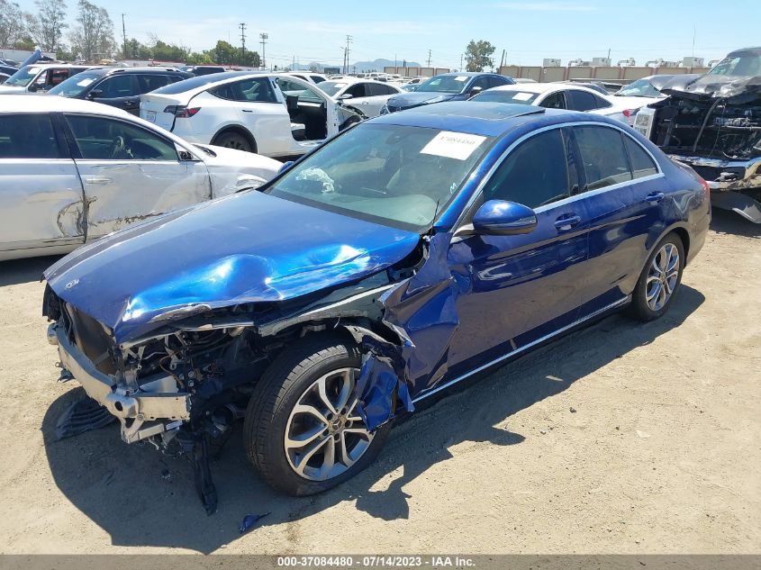 55SWF4JBXJU237869 2018 MERCEDES-BENZ C-CLASS - Image 2