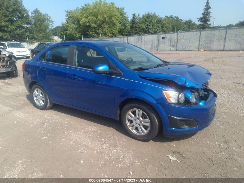 2016 CHEVROLET SONIC LT - 1G1JC5SH2G4181867