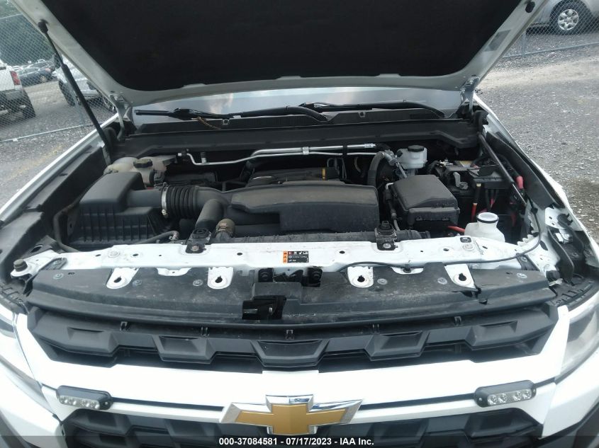 2021 CHEVROLET COLORADO 4WD LT - 1GCHTCEA4M1225888