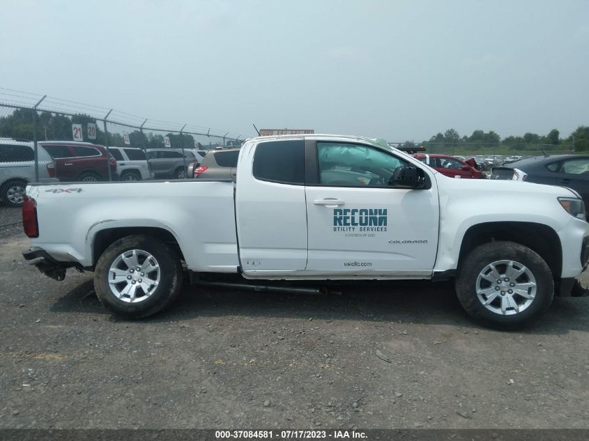 2021 CHEVROLET COLORADO 4WD LT - 1GCHTCEA4M1225888
