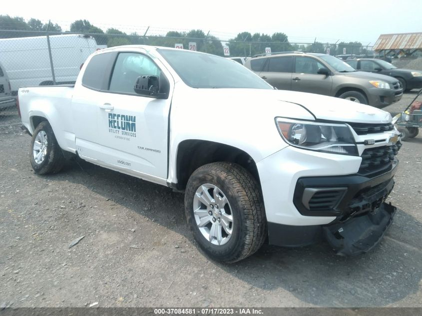 2021 CHEVROLET COLORADO 4WD LT - 1GCHTCEA4M1225888