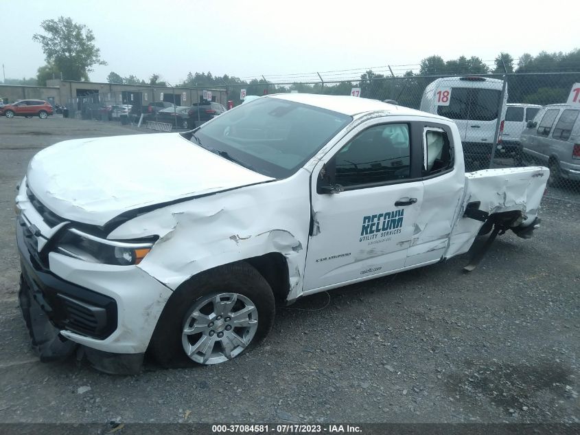 2021 CHEVROLET COLORADO 4WD LT - 1GCHTCEA4M1225888