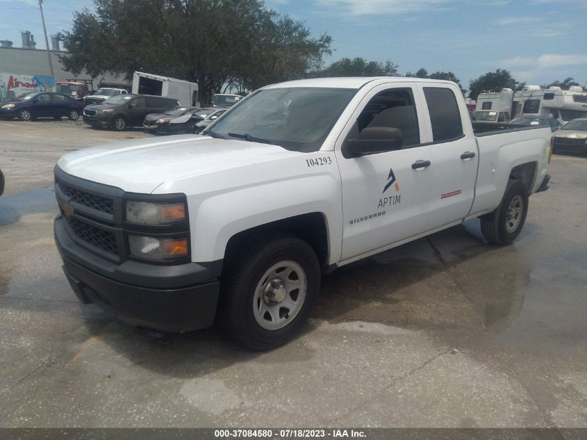 2015 CHEVROLET SILVERADO 1500 WORK TRUCK - 1GCRCPEC0FZ269081
