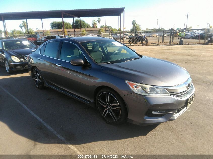 2017 HONDA ACCORD SEDAN SPORT - 1HGCR2F59HA044121