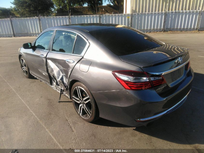 2017 HONDA ACCORD SEDAN SPORT - 1HGCR2F59HA044121