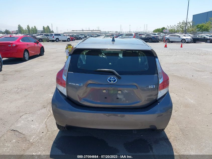 2016 TOYOTA PRIUS C ONE/TWO/THREE/FOUR - JTDKDTB37G1136507