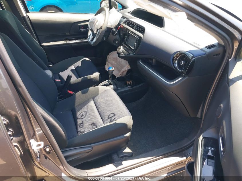 2016 TOYOTA PRIUS C ONE/TWO/THREE/FOUR - JTDKDTB37G1136507