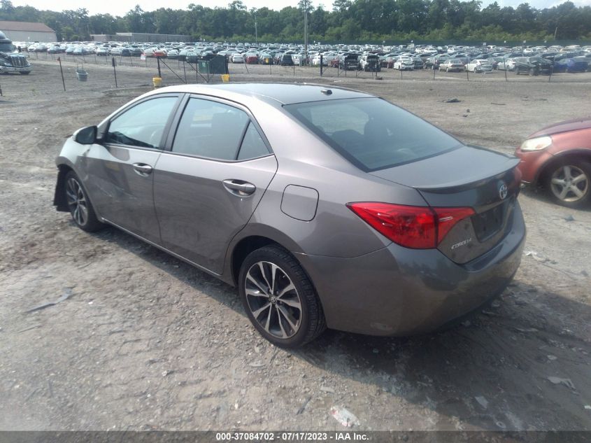 2017 TOYOTA COROLLA L/LE/XLE/SE - 2T1BURHE3HC821158