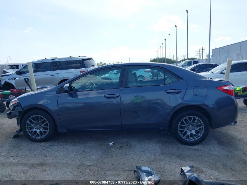 2016 TOYOTA COROLLA LE - 5YFBURHE6GP566231