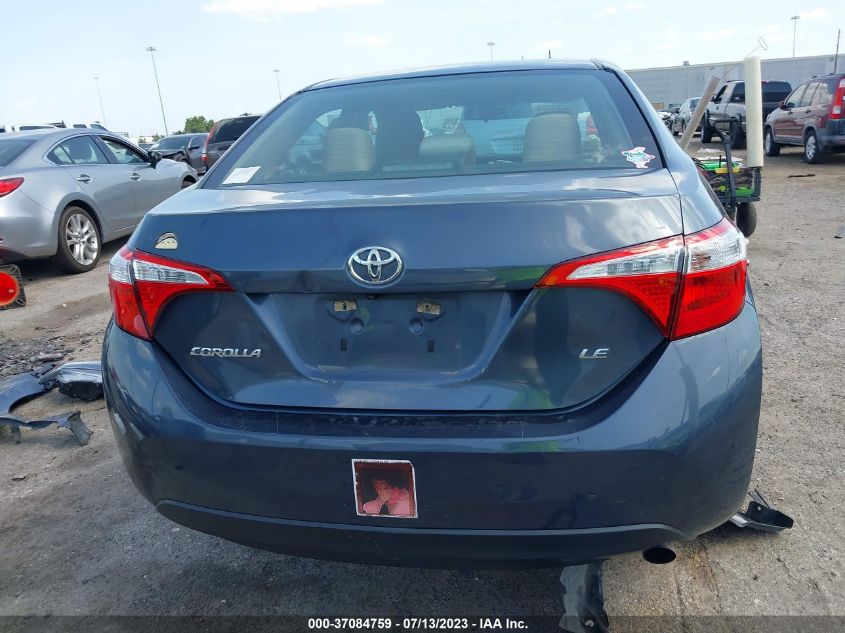 2016 TOYOTA COROLLA LE - 5YFBURHE6GP566231