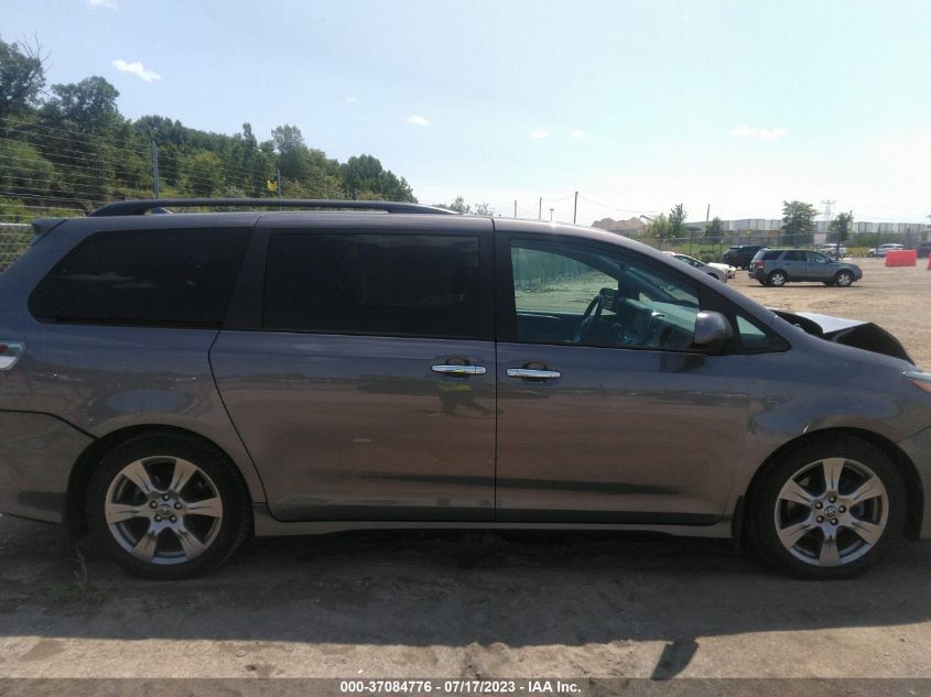 2019 TOYOTA SIENNA SE - 5TDXZ3DC0KS983627