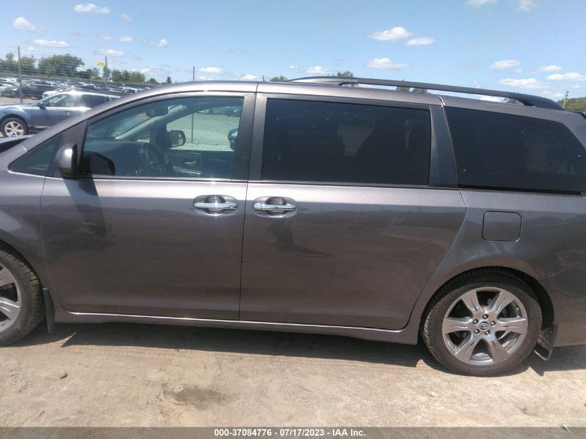 2019 TOYOTA SIENNA SE - 5TDXZ3DC0KS983627