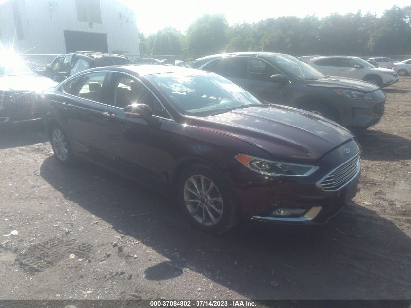 2017 FORD FUSION SE - 3FA6P0HD6HR268646