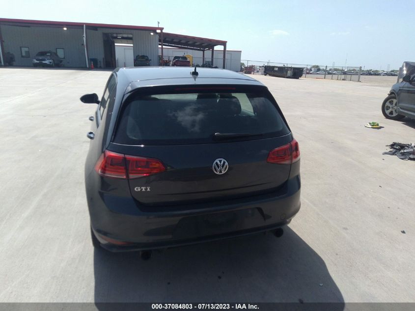 2016 VOLKSWAGEN GOLF GTI SE - 3VW4T7AU5GM047323