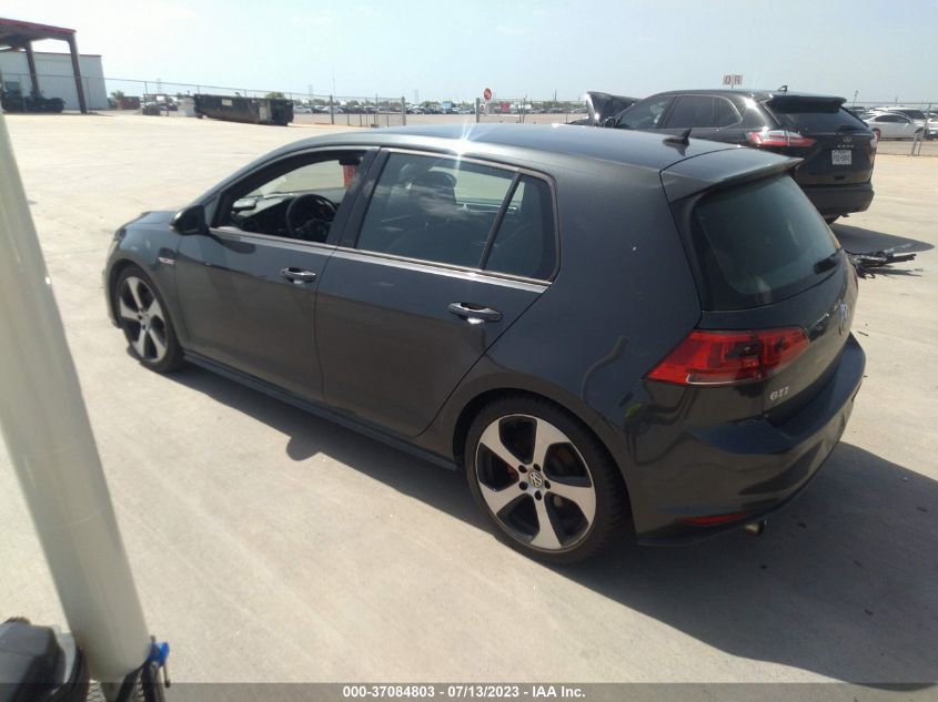 2016 VOLKSWAGEN GOLF GTI SE - 3VW4T7AU5GM047323