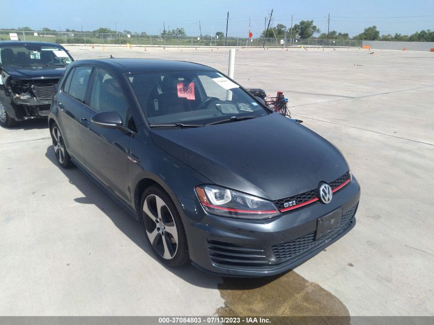 2016 VOLKSWAGEN GOLF GTI SE - 3VW4T7AU5GM047323