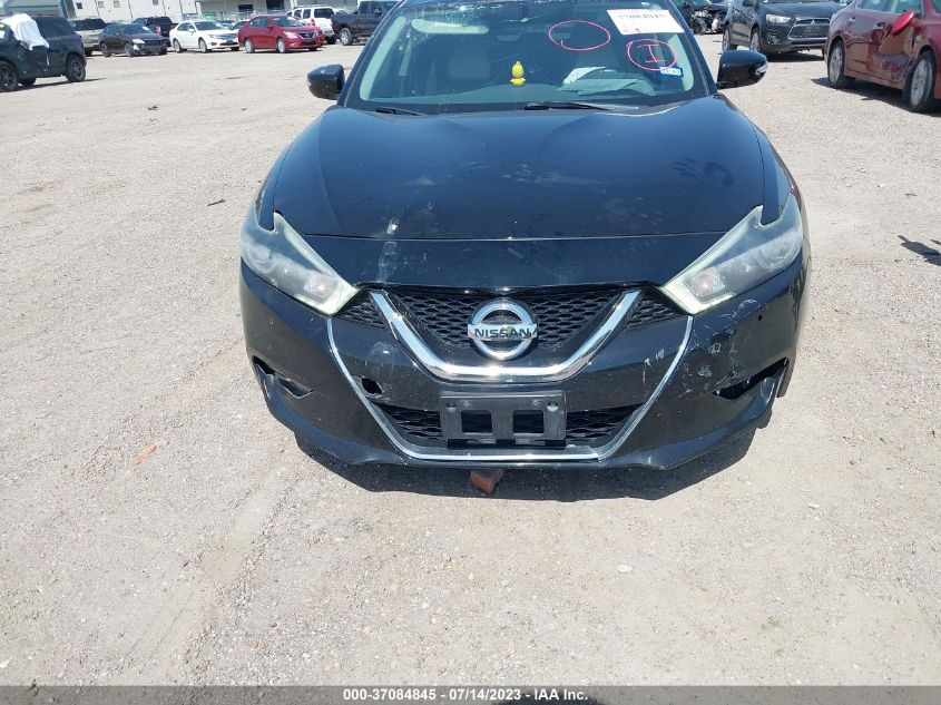 2018 NISSAN MAXIMA 3.5S/SV/SL/SR/PLAT - 1N4AA6AP4JC378070