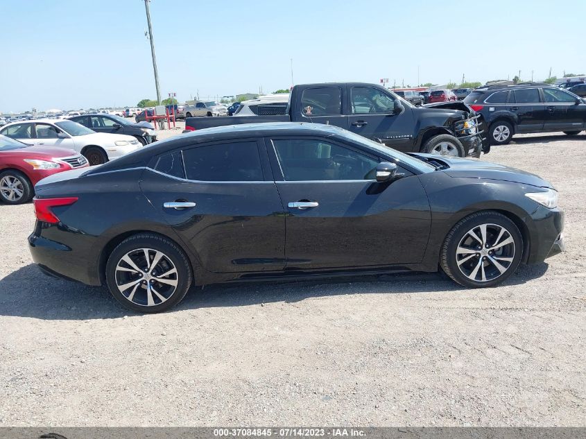2018 NISSAN MAXIMA 3.5S/SV/SL/SR/PLAT - 1N4AA6AP4JC378070