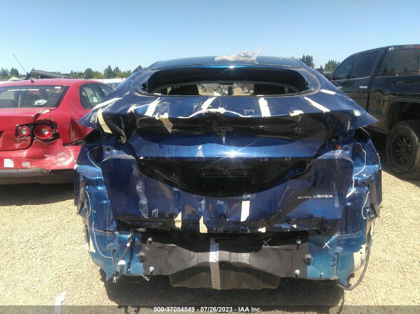 2021 TESLA MODEL Y LONG RANGE - 5YJYGDEE4MF285982