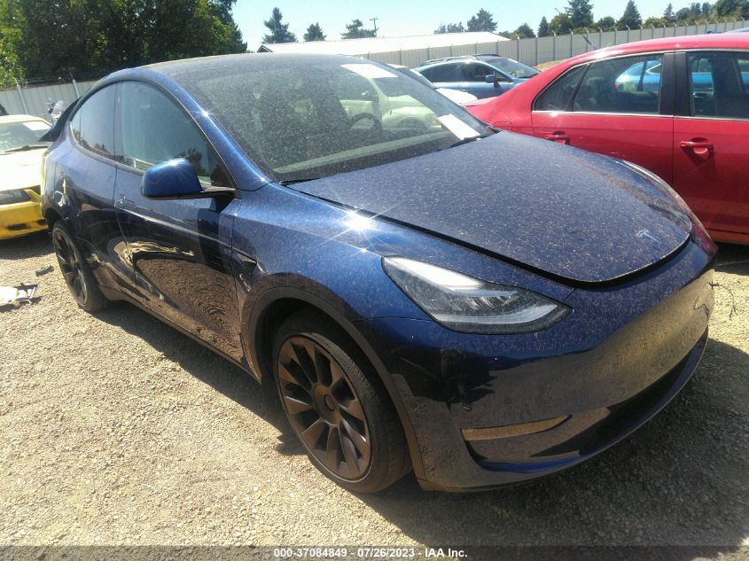 2021 TESLA MODEL Y LONG RANGE - 5YJYGDEE4MF285982