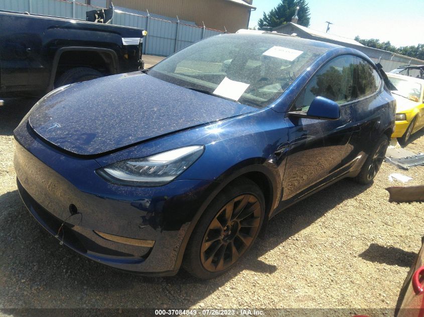2021 TESLA MODEL Y LONG RANGE - 5YJYGDEE4MF285982