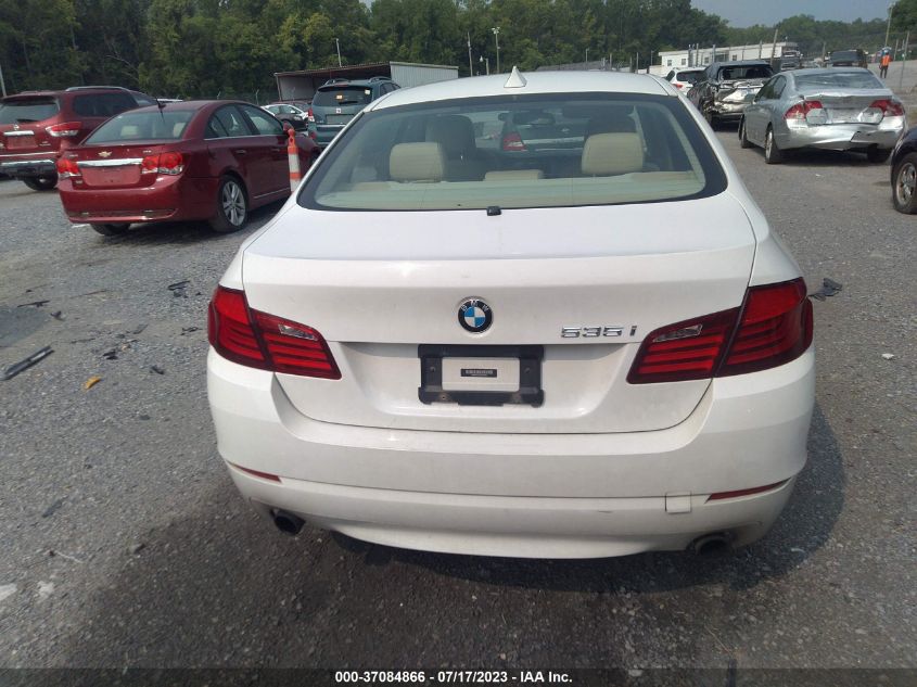 2013 BMW 5 SERIES 535I - WBAFR7C52DC824034