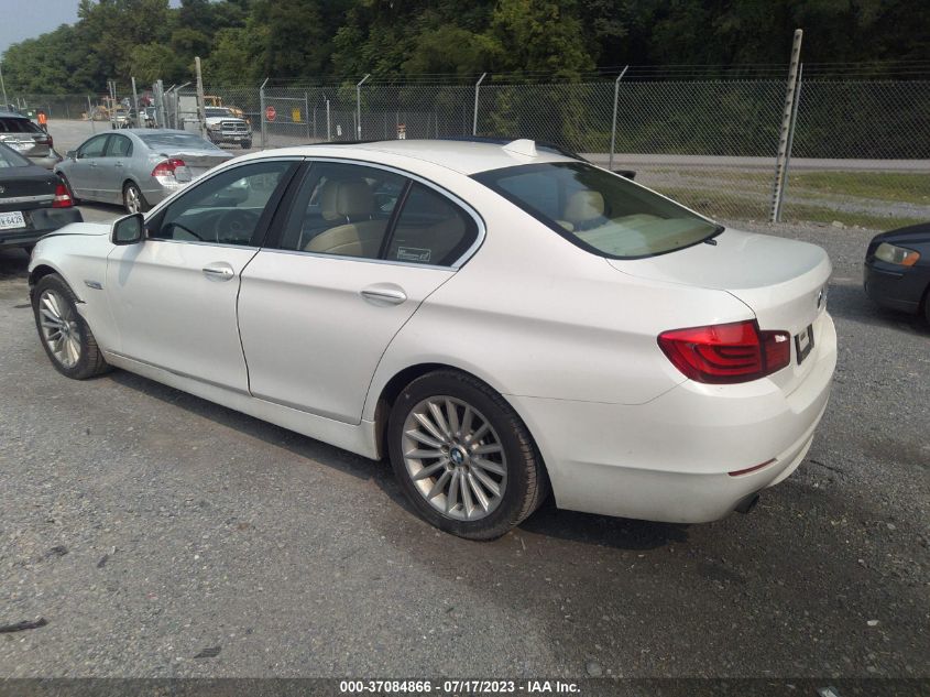 2013 BMW 5 SERIES 535I - WBAFR7C52DC824034