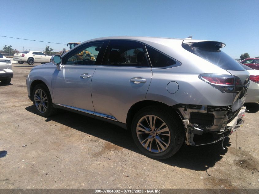 2013 LEXUS RX 450H - JTJZB1BA2D2007326