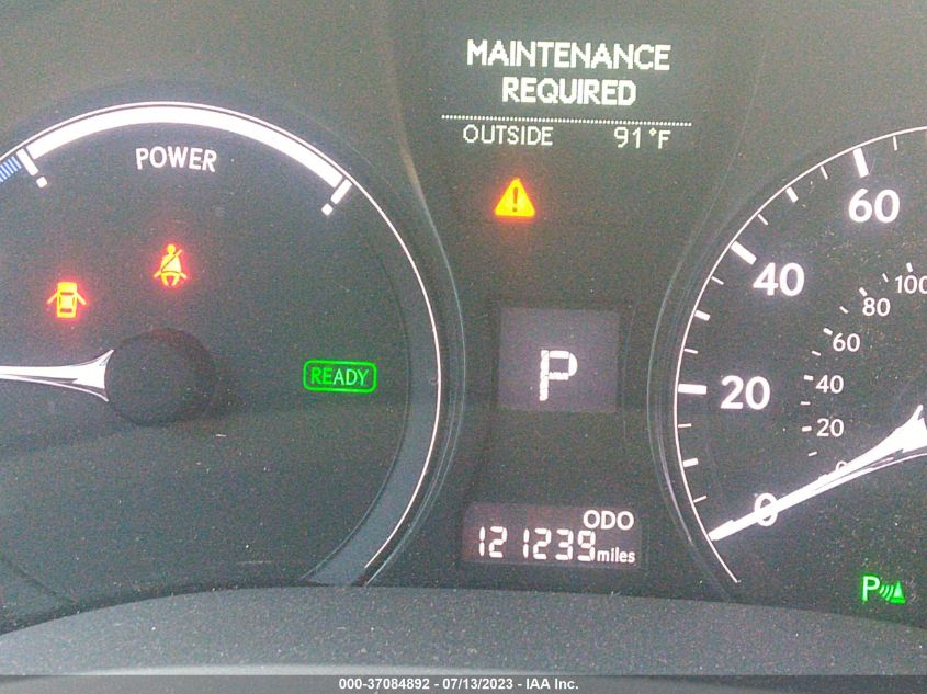 2013 LEXUS RX 450H - JTJZB1BA2D2007326