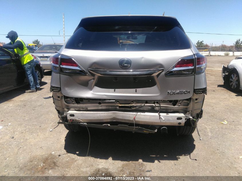 2013 LEXUS RX 450H - JTJZB1BA2D2007326