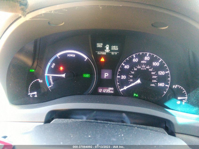 2013 LEXUS RX 450H - JTJZB1BA2D2007326