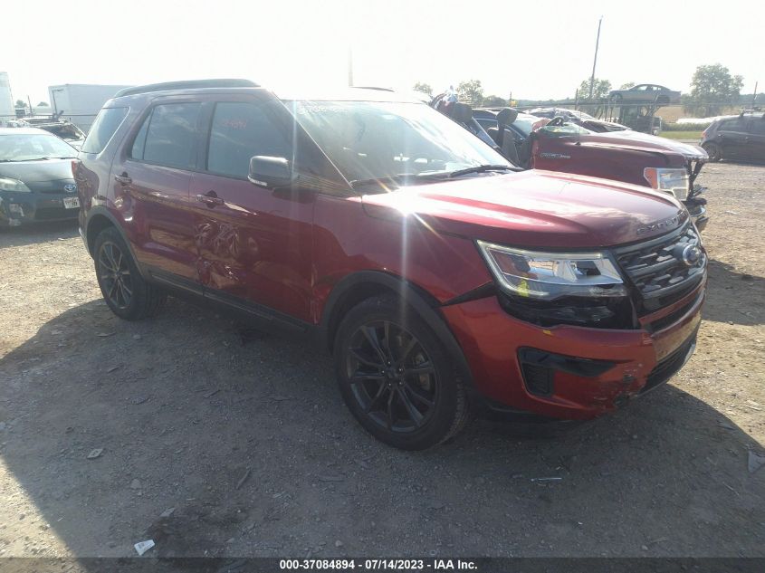 2018 FORD EXPLORER XLT - 1FM5K8D82JGB50999